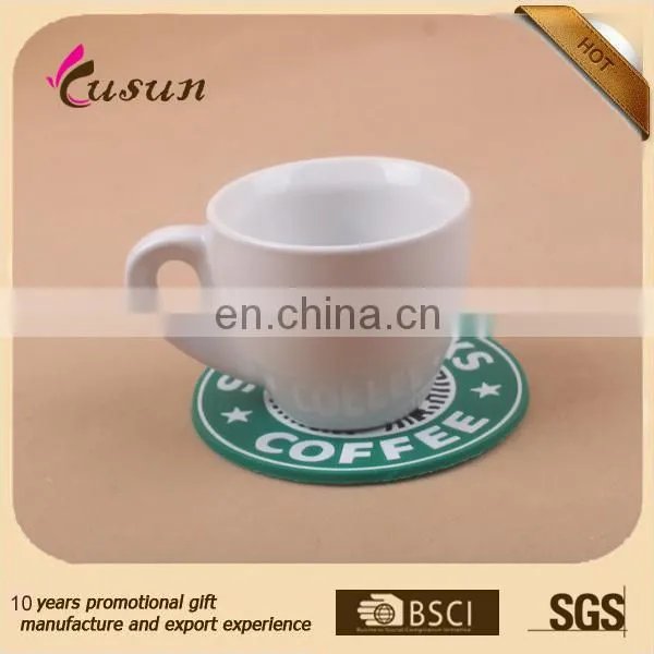 Promotional Hot Selling Custom Cheap Colorful Round Rubber Coasters photo-5