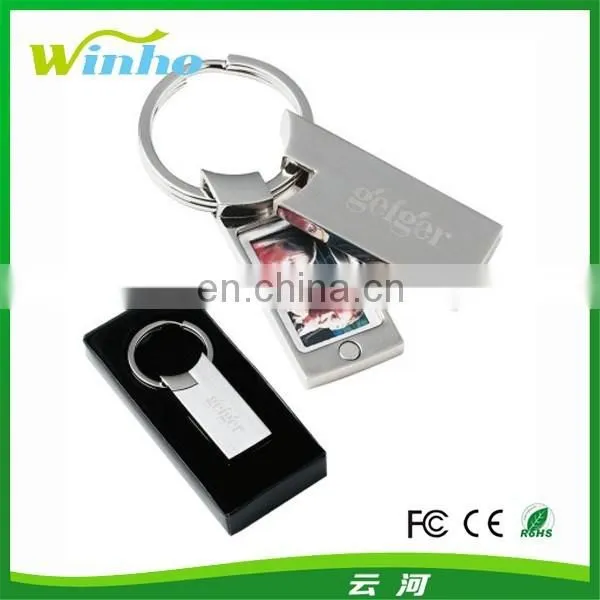 Mirror Photo Frame Keyring