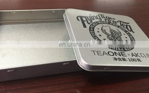 Square Decorative Tin Gift photo-2