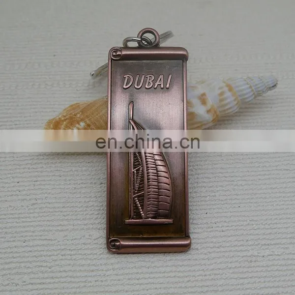 Promotional Item Metal Dubai & Qatar Logo Key Chain/key Ring/ Key Holder for Souvenir Gift photo-6