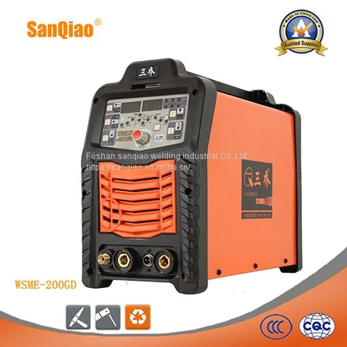 TIG MMA Muti Functional AC/DC Pulse Arc Welding Machine/Electrode Welder (WSME-200GD)
