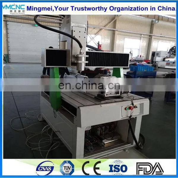 6090 4 Axis Cnc Router Engraving Machine Rotary photo-2