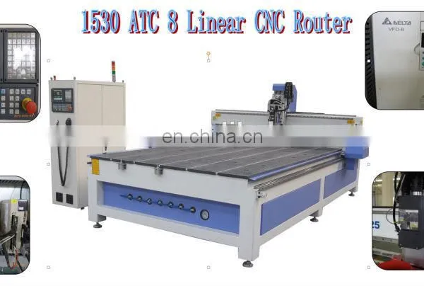 MA1530 1325 2030 1818 0690 Woodworking CNC Router 1530 Servo Drives photo-3