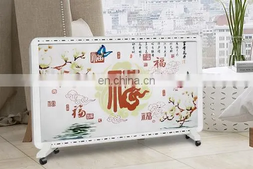 2018 Hot Sales Home Appliances Multi Function Carbon Crystal Infrared Heat Panel Wall Picture Electric Heater photo-4
