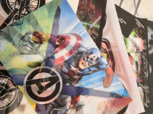 PLASTICLENTICULAR Flexible Lenticular for t Shirt Fabric 3d Sheets Tshirt Soft Custom Flip Lenticular Clothing photo-3