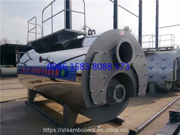 3t/H Industrial Horizontal Firetube LNG LPG Natural Gas Fired Steam Boiler for Brewery Plant photo-3