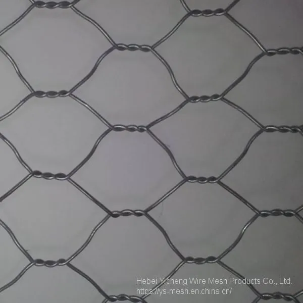 PVC Coated Hexagonal Gabion Mesh Woven Gabion Stone Cage photo-2