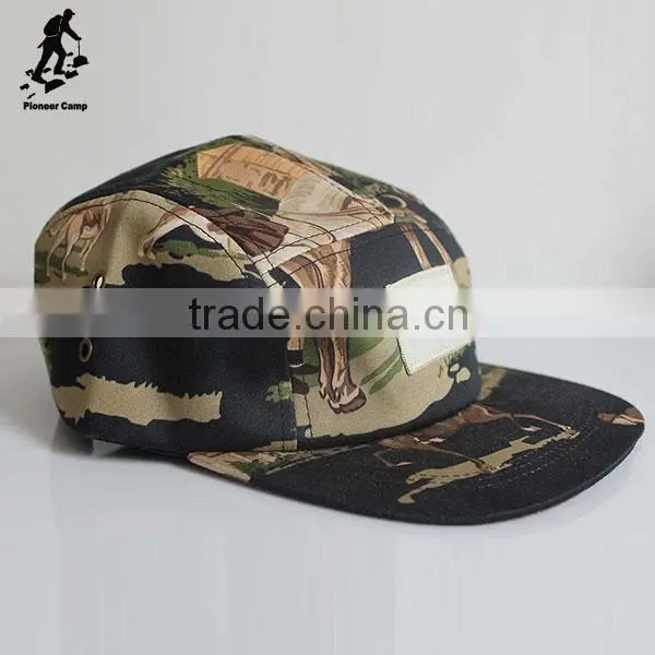 Best Selling Customized Logo Custom 6 Panel Snapback Hat Military Style photo-2