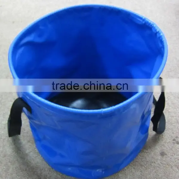 Outdoor Ultra Foldable Camping Basin Sink Washing Bag Water Pot photo-3