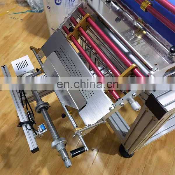 Combined Machine 4pcs Rewinding Shaft 4pcs Unwinding Shaft Multi Layer Roll PVC Laminating Machine photo-4