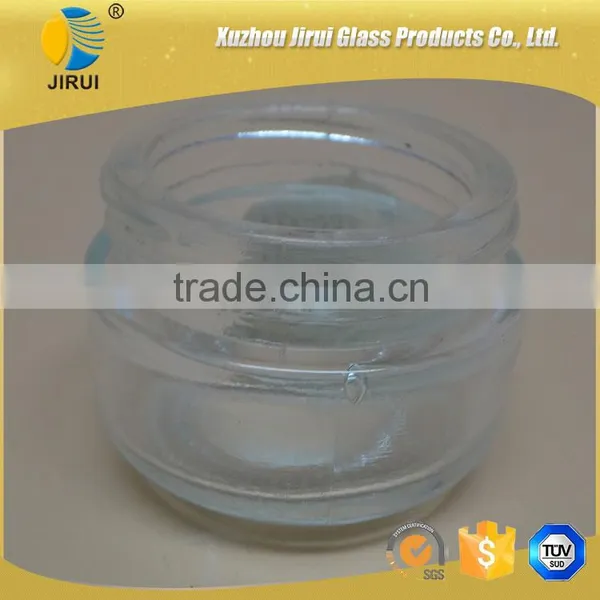 20ml Clear Round Glass Cream Jar photo-3