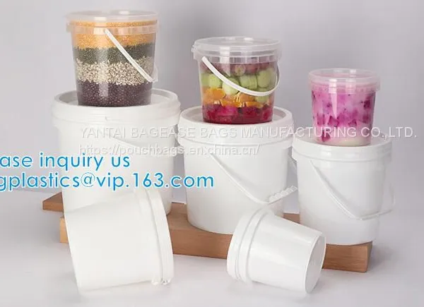 Plastic PP Bucket Various Colors Sizes Paint Bucket BARREL PLASTIC PAIL Packaging Bucket photo-3
