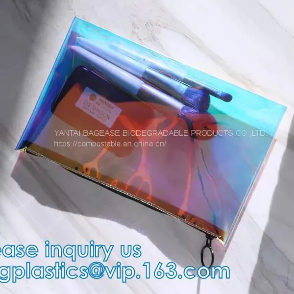 Holographic Metallic Bubble Mailer Gift Packaging Glamour Colorful Silver Shades Foil Cushion Padded Shipping Envelopes photo-3