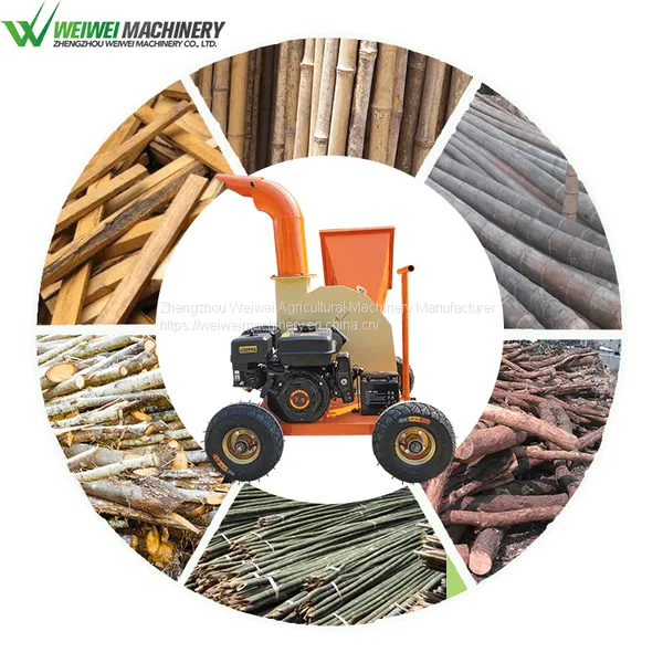 Small Walking Wood Chipper Shredder