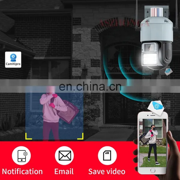 4K POE Security IP Network Camera 4X Zoom 5MP HD PTZ Outdoor Home 2MP Surveillance Cam CCTV 1080P Full Color Night Vision photo-4
