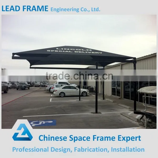 Solid Space Frame Steel Structure Car Canopy photo-4