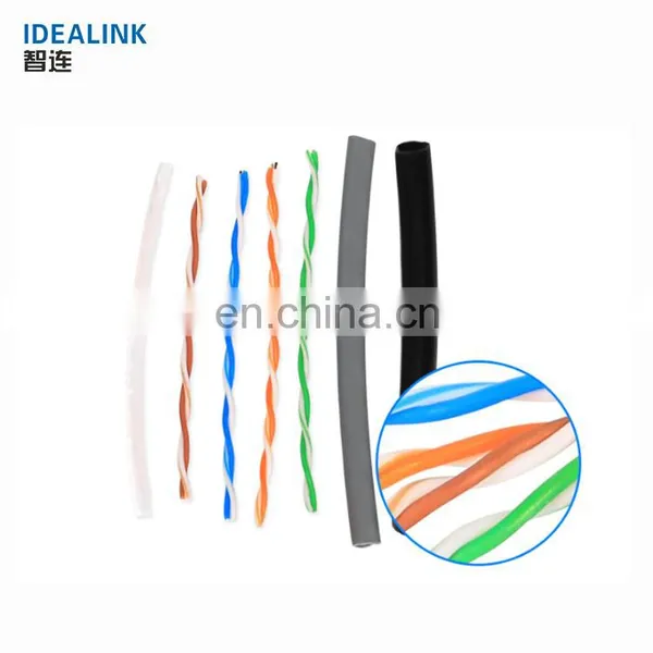 Factory Supply PE & PVC Jacket 4 Pairs 305m Cat 6 Outdoor Data Cable Cat6 Utp Network Cable photo-5