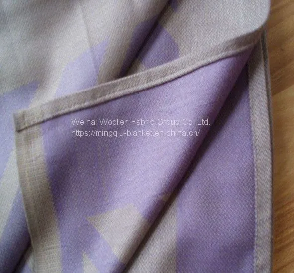 100%Modacrylic Airline/Airplane/flight Blanket With Flame Retardance photo-5