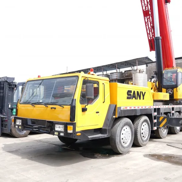 Used SA-N-Y STC1000 100 Ton Truck Hydraulic Mobile Crane Second Hand Crane 100 Ton 50 Ton 25ton STC1000C Truck Crane photo-4