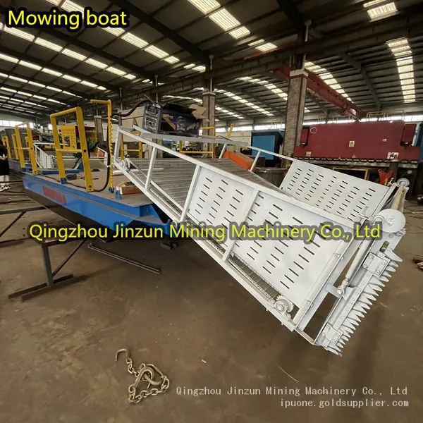 Water Plants Cutting Machine, Water Grass Harvester Vessel photo-4