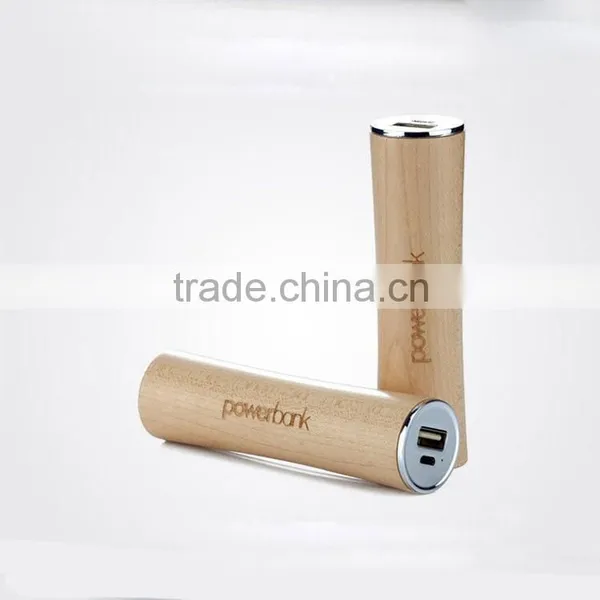 Wholesale 2600mah Wooden Power Bank Usb Charger photo-3