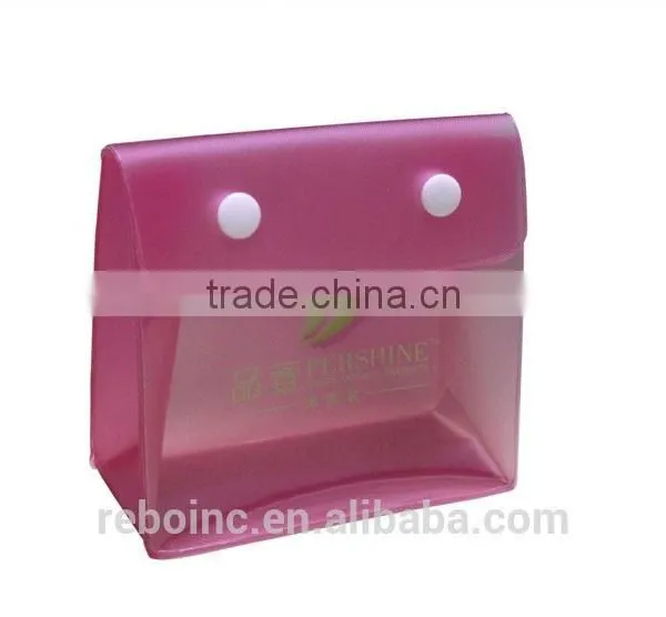 Biodegradable Strong Pvc Bag With Snap Closure From Oem photo-5