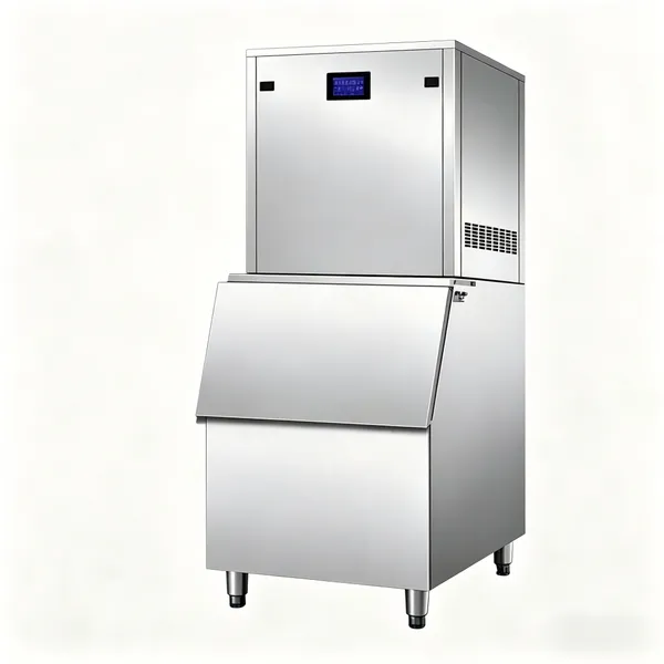 300kg/Day Snowflake Ice Machine, Commercial Use, Food-Grade Automatic Ice Maker for Seafood, Catering, Supermarket, Medical & Food Processing