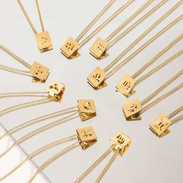 Exquisite Minimalist Stainless Steel Gold Necklace - Waterproof & High Quality photo-4