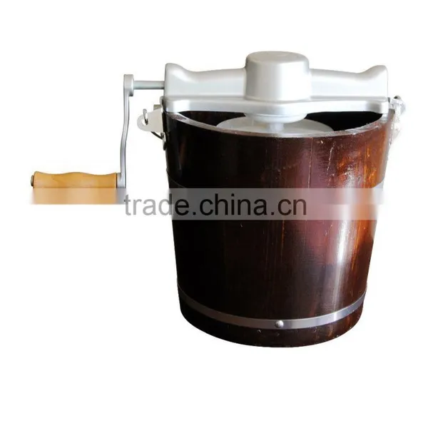 Wooden Bucket Ice Cream Maker