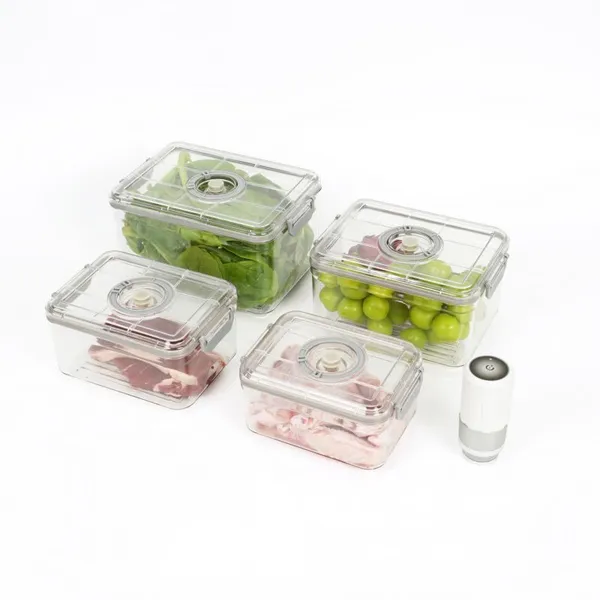 Premium Vacuum Food Storage Container Handheld Vacuum Sealer Pump for Reusable Vacuum Zipper Bags (VSC2216) photo-5