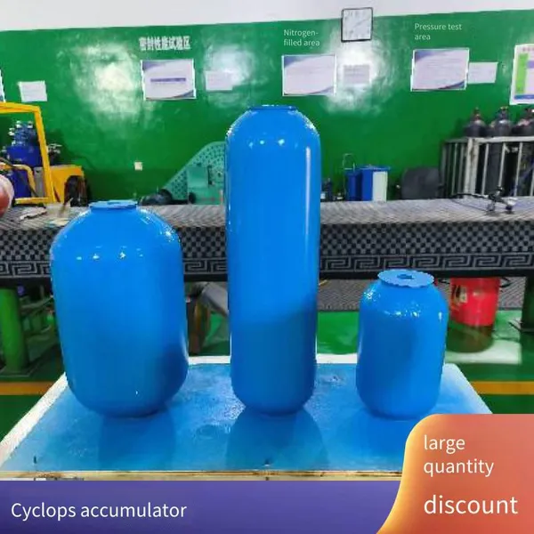 Stainless Steel and Carbon Steel National Standard Bladder Type Accumulators for Buffering, Pressure Boosting and Injection Molding, Shengtu Hydraulic Rubber photo-5