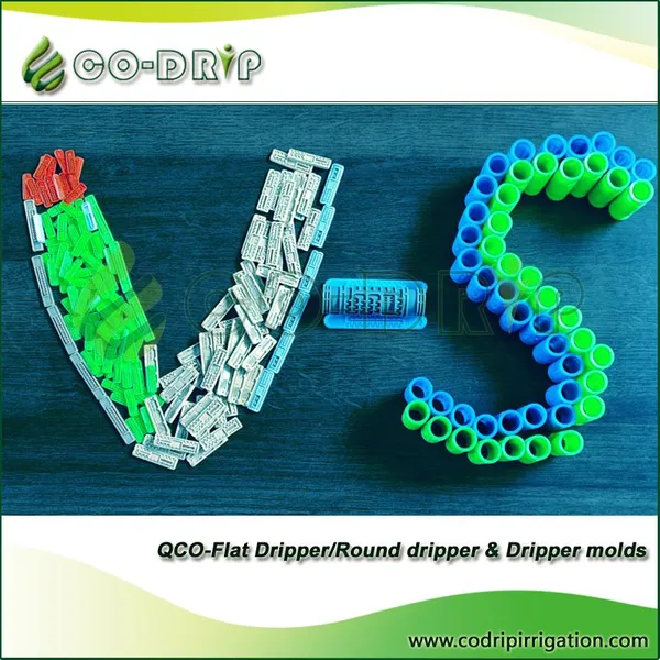 QCO-Flat Dripper Круглый капельник и формы для капельников