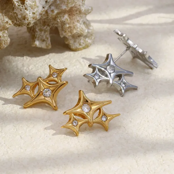 Surgical Steel Earrings for Daily Wear Tarnish Resistant 316L Stainless Steel Wholesale Price photo-4