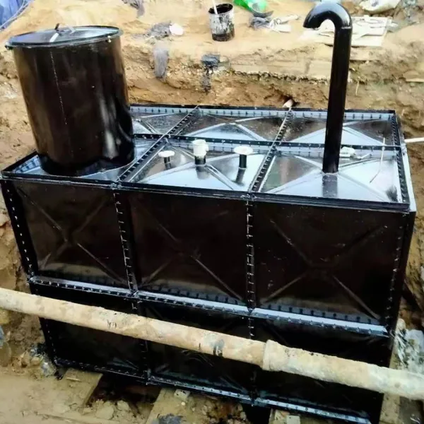 Smc Molded Fiberglass Reinforced Plastic Water Tank, Large-scale Water Storage and Thermal Insulation Domestic Water Tank, Leak-proof and Rust-resistant, Yutai