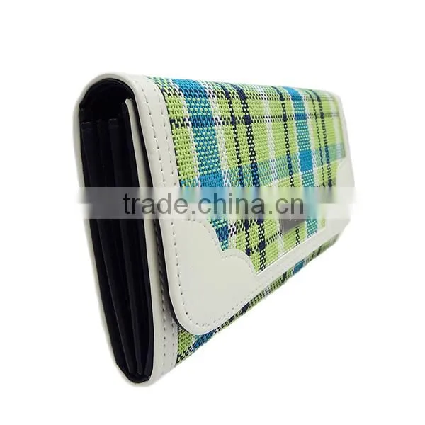 Beautiful Stylish Multiple Card Slots Knitting Paper Long Wallet photo-3