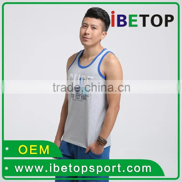 OEM Service Customize Wholesales Cheap Price Sport Vest Singlet photo-4