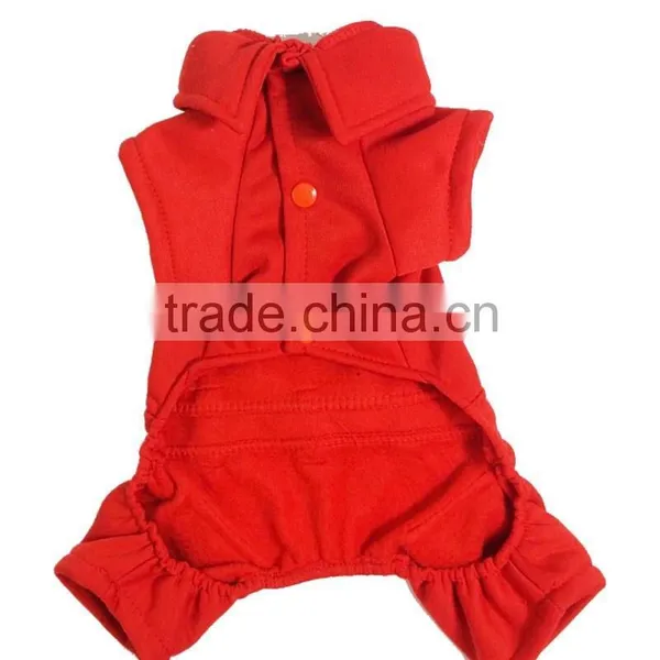 200 Pcs Sold in One Day Fit for Spring and Autumn USA Air Force Printed Red Dog Fleece Pet Clothes photo-4