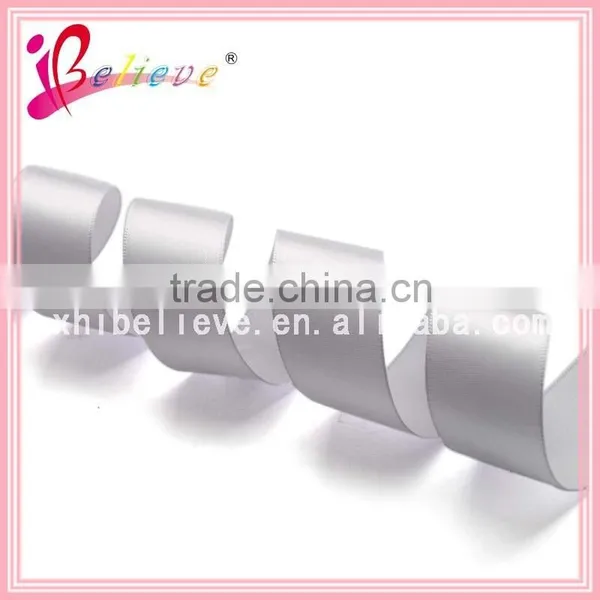 Wholesale Solid Boutique Polyester Material Double Face Satin Ribbon photo-2