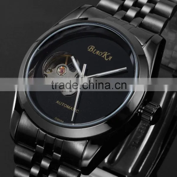 2016 Skone Fashion Skeleton Mechanical Watch WM418 photo-2