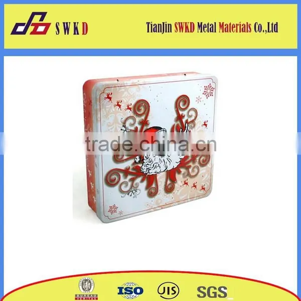 Small Cookie Tin Containers With Colorful Printing photo-2