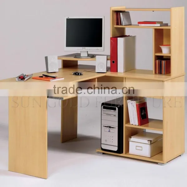 Modern Furniture Design Corner Computer Desk With Drawer Locker (SZ-ODB352) photo-5