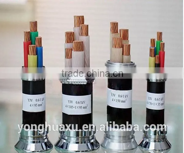 0.6/1KV Low Voltage 4 Cores Copper Conductor XPLE Insulated Electrical Power Cable photo-4