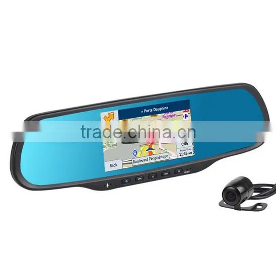 Factory Multifunction Car Rear View Bluetooth Camera With Wifi Android System and GPS photo-2