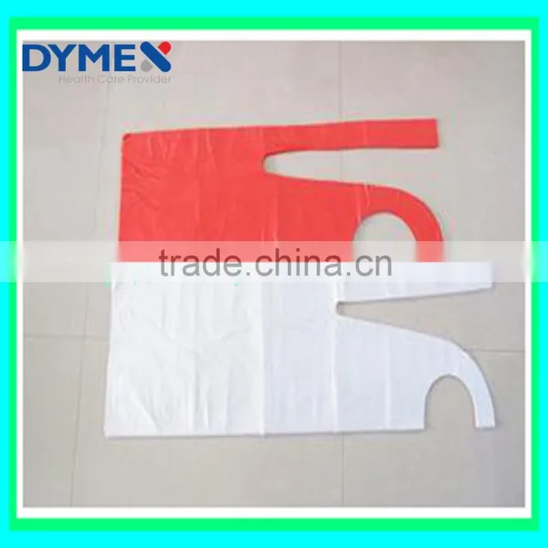 Food Processing Application Polyethylene Dispsoable Plastic Apron photo-2