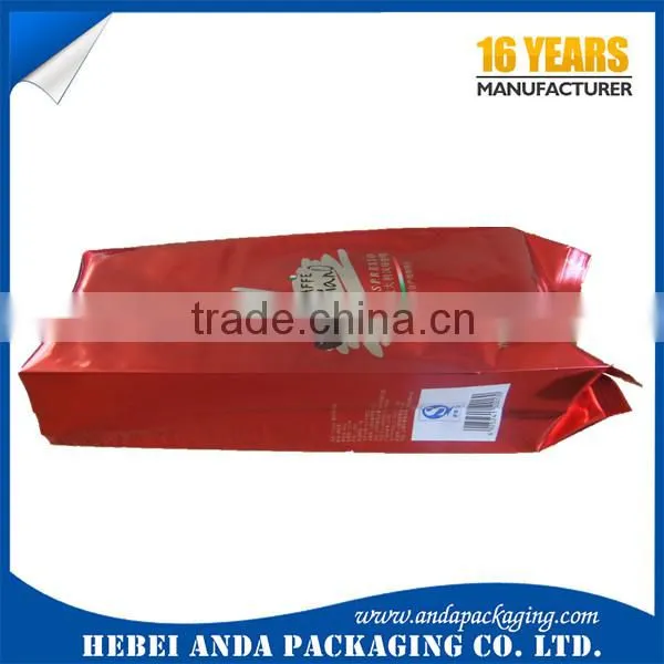 Custom Printing Coffee Sachet Packing Film Roll /Matte Coffee Bag With Valve photo-4