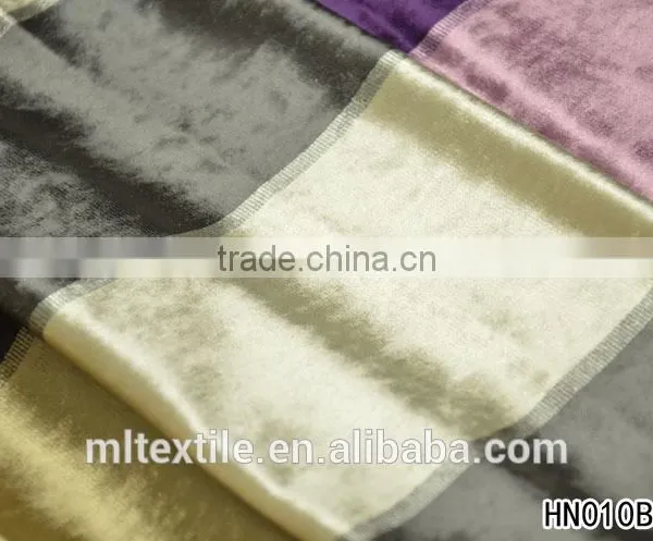 Polyester Yarn Dyed Velvet Sofa Fabric photo-5