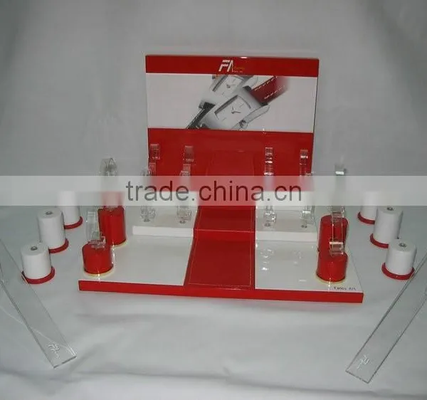 GH-RZ285 Classic Design High-end Acrylic Watch Display,modern Acrylic Watch Display photo-3