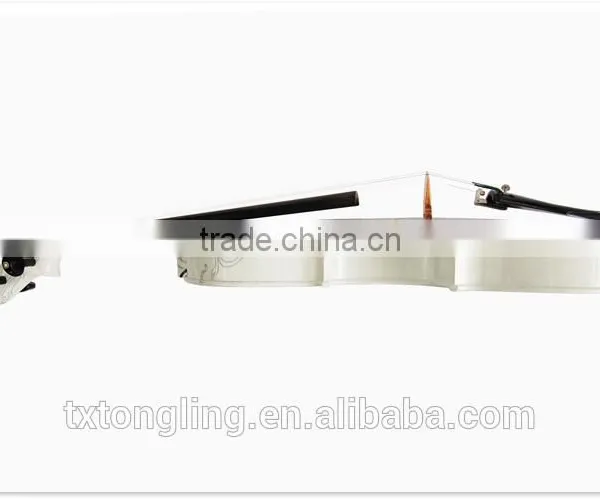 Nice White Color Flower Violin TL-1313 photo-5