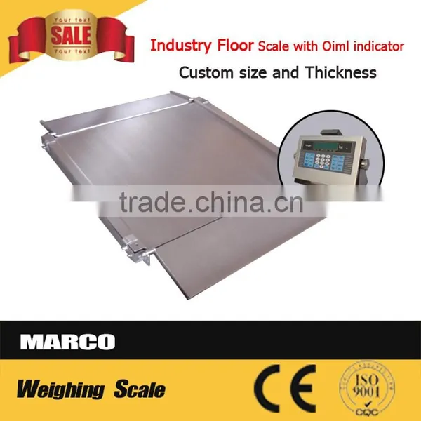 With OIML Indicator Zemic Sensor Electronic Floor Scale photo-6