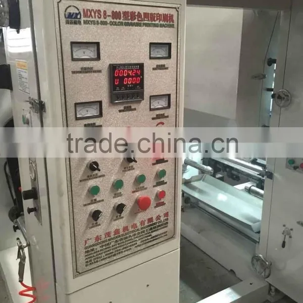 Shanghai Motor Control Automatic Electronic Six Color Plastic Printing Machine photo-6